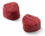 r5_filet_mignon Two side-by-side cuts of uncooked filet mignon
